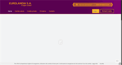 Desktop Screenshot of eurolandia.info
